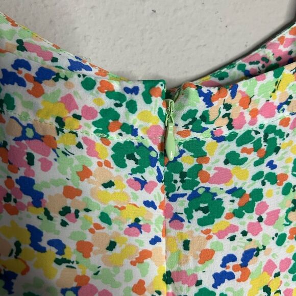 Loft Ruffle Strap Sweetheart Neckline Midi Dress Size 6 - Picture 13 of 16